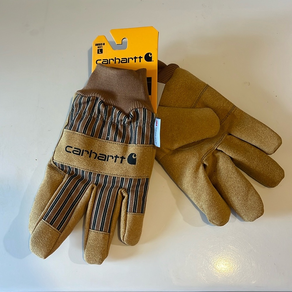 carhartt men’s gloves size L